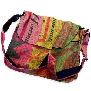 Rice Bag - Burlap - Rosta Boho style